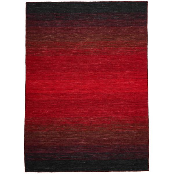 Panorama Kelim - Black Red